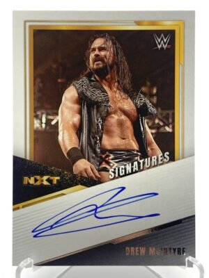2022 Panini NXT – Drew Mcintyre - On Card Autograph - WWE
