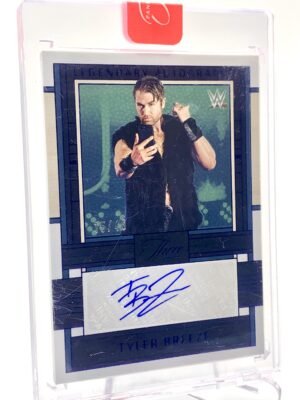 2024 Panini Three Count - Tyler Breeze - Blue Legendary Auto - 15/49 - WWE